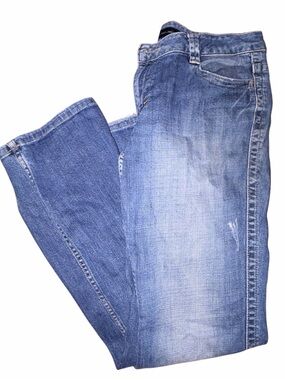 Calvin Klein Jeans Vintage Y2K  Women's Light Blue Mid rise Boot Cut Sz 12